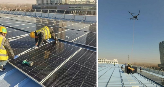 华能邢台高新区工商业分布式光伏项目成功并网建证品质履约(图2)